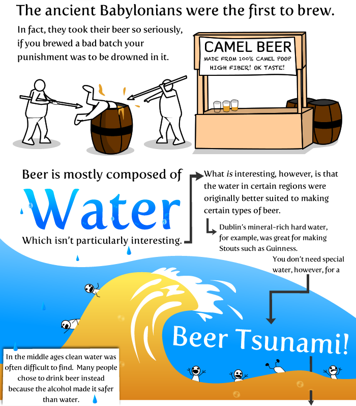 20 Things worth knowing about Beer Infographic