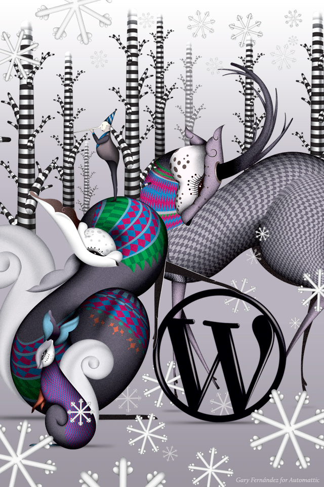Holiday Wallpaper from WordPress.com