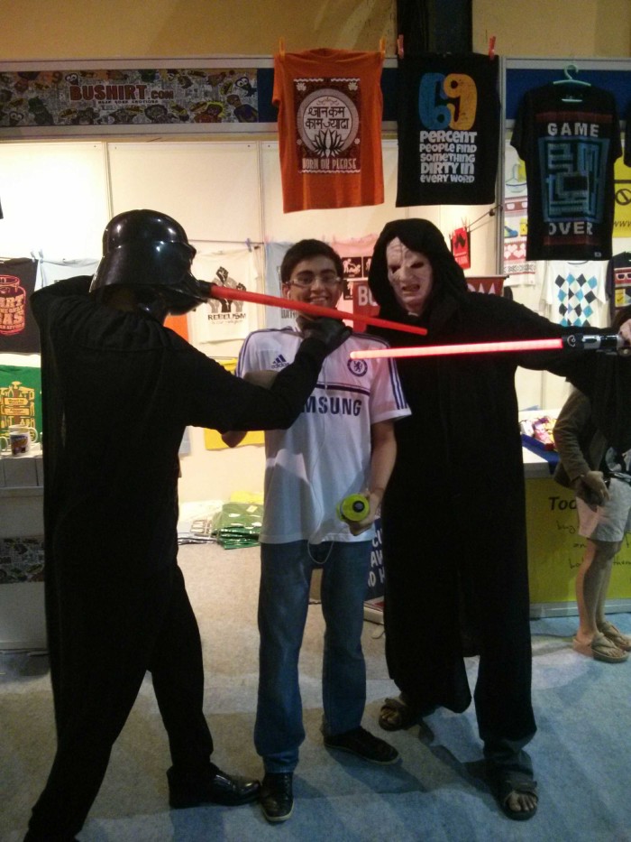 Two Jedi Dudes, a Chelsea Fan and a Comic Con