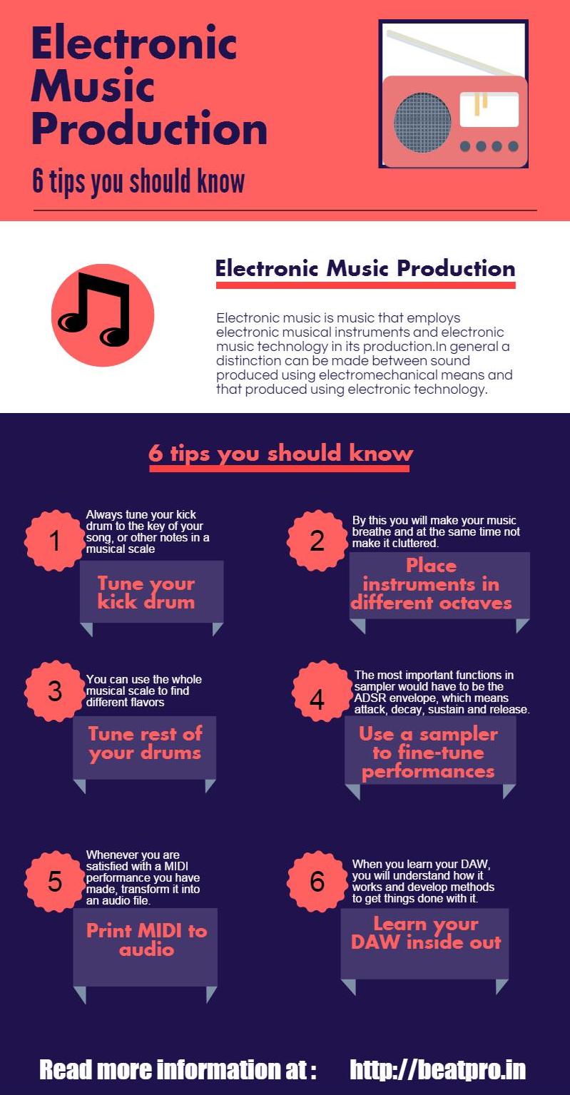 6 Electronic Music Production Tips You Should Know