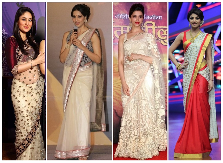 Top Bollywood Celebrities Who Look Beautiful in Saree 1